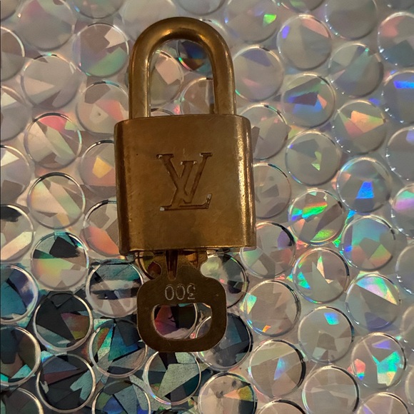 Louis Vuitton Brass Padlock with Key 🔑 #300 - Picture 1 of 5